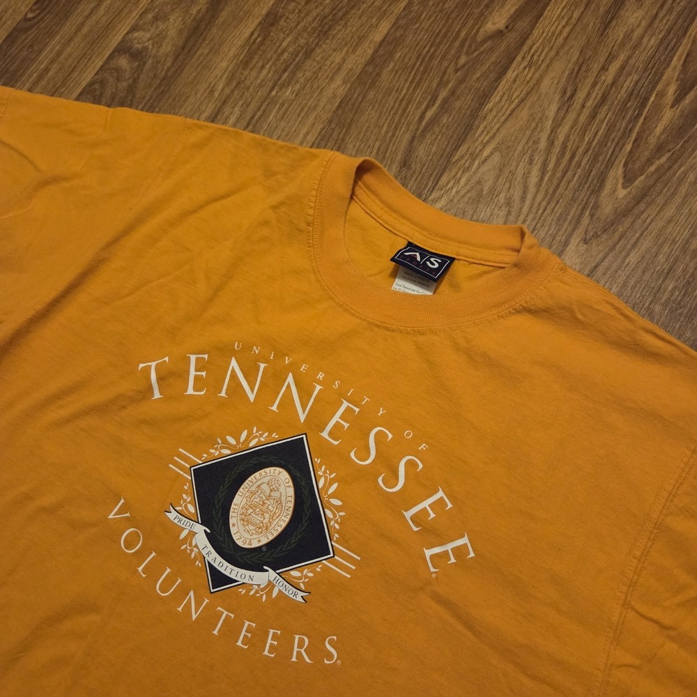 Vtg 90s Tennessee Vols Shirt Adult Large Orange Pride Tradition‎ Honor AS Sports